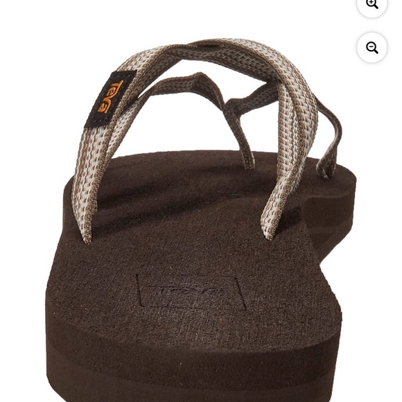 Teva Womens Olowahu Flip-Flop 5 Antiguous Birch SZ 9 NWOT SOLD OUT - Picture 3 of 7